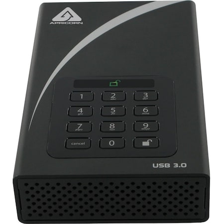 Apricorn 12Tb Aegis Pdlck Dt Scr Usb3Hd ADT-3PL256-12TB